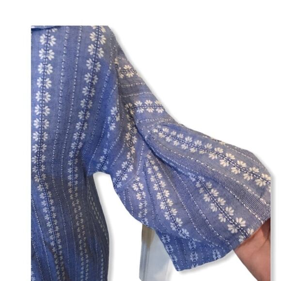 SPLENDID DRESS | blue patterned small dress - Picture 5 of 6